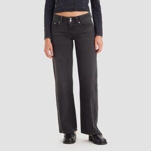 Levi's Women's Low-Rise Superlow Loose Jeans - Mic Dropped